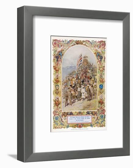 Citizens of the British Empire the Greatest Empire the World Has Ever Known-null-Framed Photographic Print