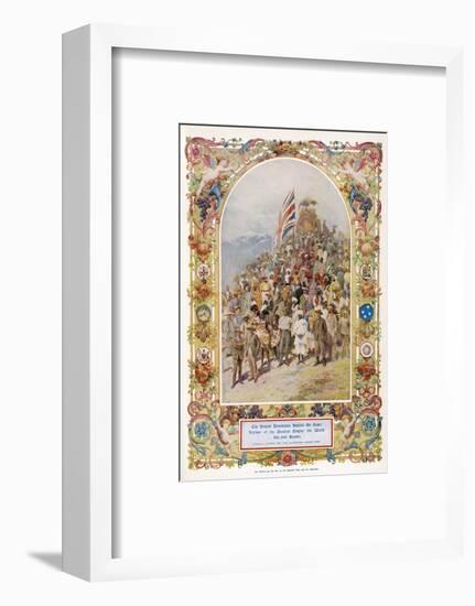 Citizens of the British Empire the Greatest Empire the World Has Ever Known-null-Framed Photographic Print