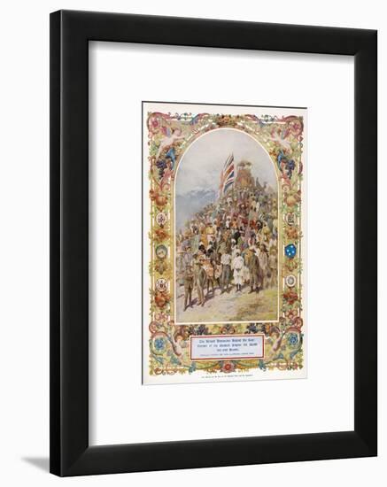 Citizens of the British Empire the Greatest Empire the World Has Ever Known-null-Framed Photographic Print