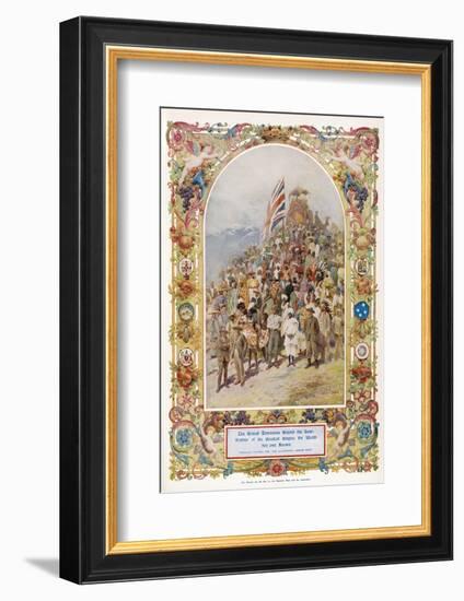 Citizens of the British Empire the Greatest Empire the World Has Ever Known-null-Framed Photographic Print