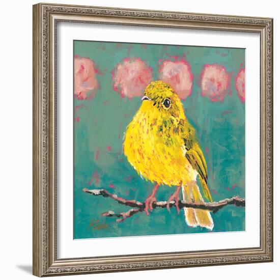 Citrine Fly Catcher-Molly Reeves-Framed Photographic Print