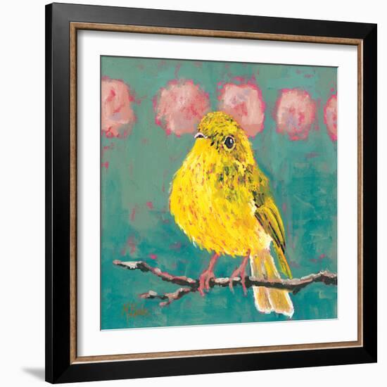 Citrine Fly Catcher-Molly Reeves-Framed Photographic Print