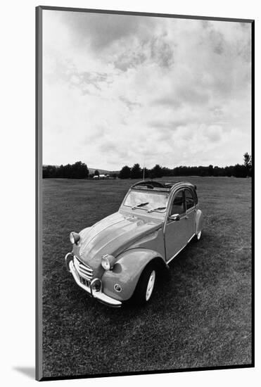 Citroen 2CV, Black and White Picture-Walter Bibikow-Mounted Photographic Print