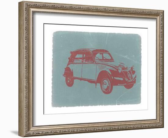 Citroen 2Cv-NaxArt-Framed Art Print