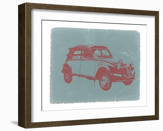 Citroen 2Cv-NaxArt-Framed Art Print