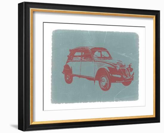 Citroen 2Cv-NaxArt-Framed Art Print