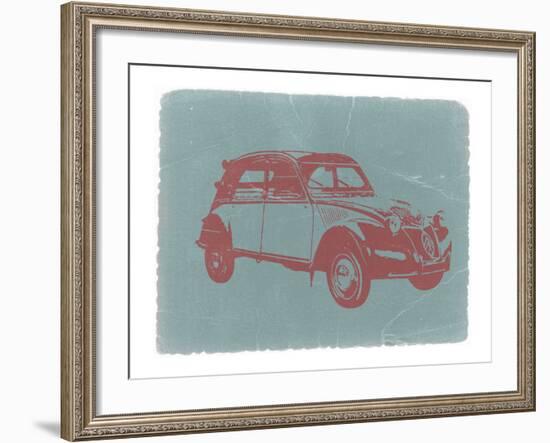 Citroen 2Cv-NaxArt-Framed Art Print