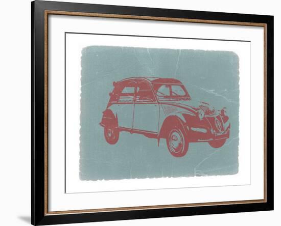 Citroen 2Cv-NaxArt-Framed Art Print