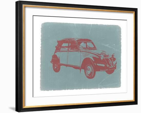 Citroen 2Cv-NaxArt-Framed Art Print