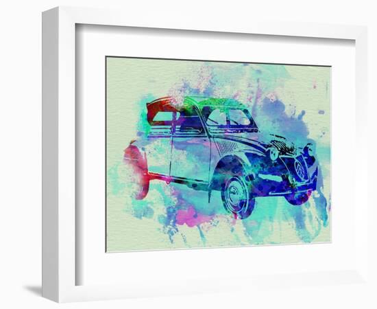 Citroen 2Cv-NaxArt-Framed Art Print