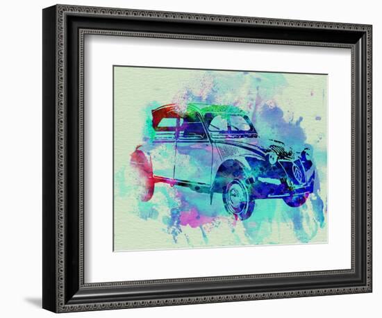 Citroen 2Cv-NaxArt-Framed Art Print