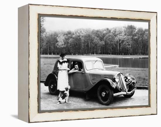 Citroen Front-Wheel Drive in 1934-null-Framed Stretched Canvas