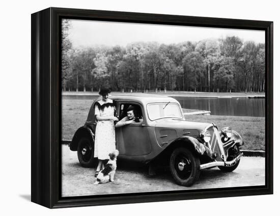 Citroen Front-Wheel Drive in 1934-null-Framed Stretched Canvas