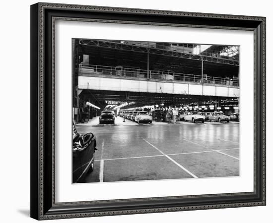 Citroen Production Line, 1960-null-Framed Photographic Print