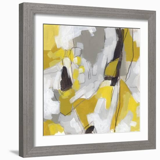 Citron Confetti II-June Vess-Framed Art Print