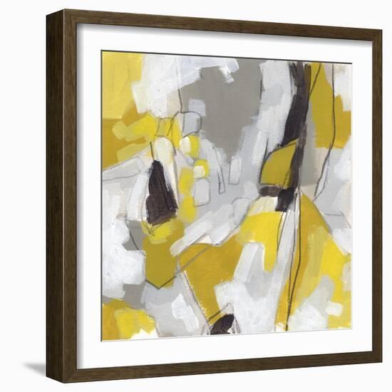 Citron Confetti II-June Vess-Framed Art Print