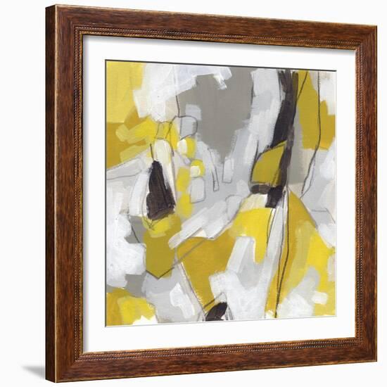 Citron Confetti II-June Vess-Framed Art Print