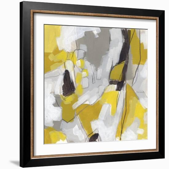 Citron Confetti II-June Vess-Framed Art Print