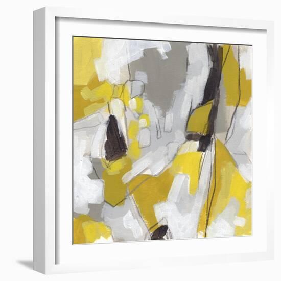 Citron Confetti II-June Vess-Framed Art Print