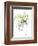 Citron Modern Botanical-Jan Weiss-Framed Art Print