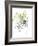 Citron Modern Botanical-Jan Weiss-Framed Art Print