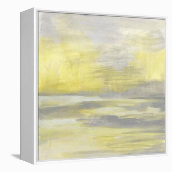 Citron Shore I-June Vess-Framed Stretched Canvas
