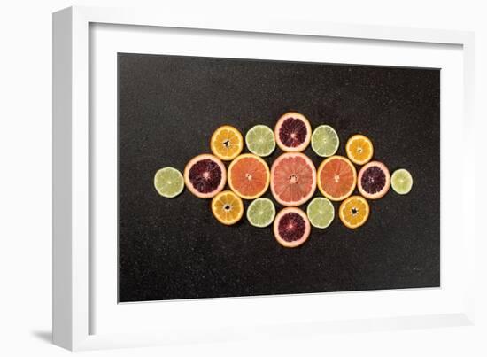 Citrus Drama III-Felicity Bradley-Framed Art Print