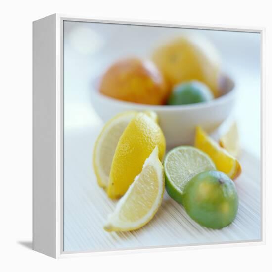 Citrus Fruits-David Munns-Framed Premier Image Canvas