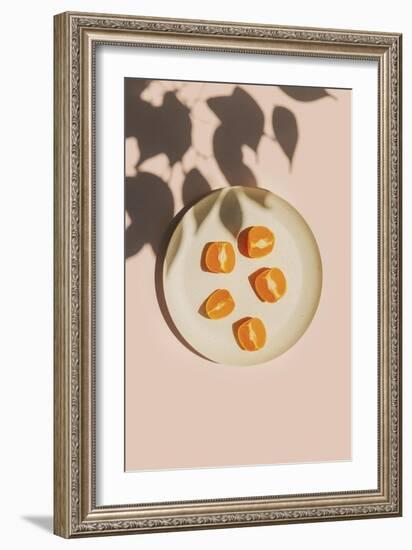 Citrus Plate-Irene Suchocki-Framed Giclee Print