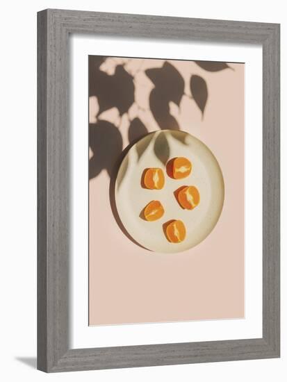 Citrus Plate-Irene Suchocki-Framed Giclee Print
