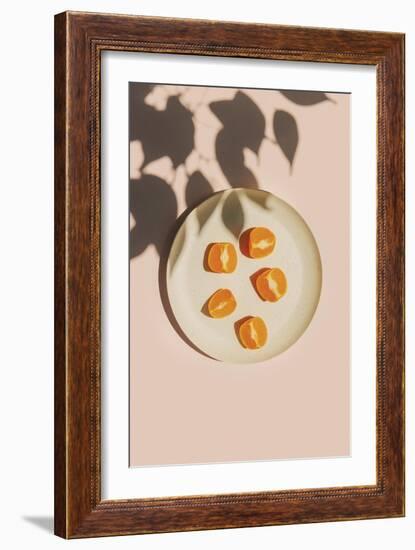 Citrus Plate-Irene Suchocki-Framed Giclee Print