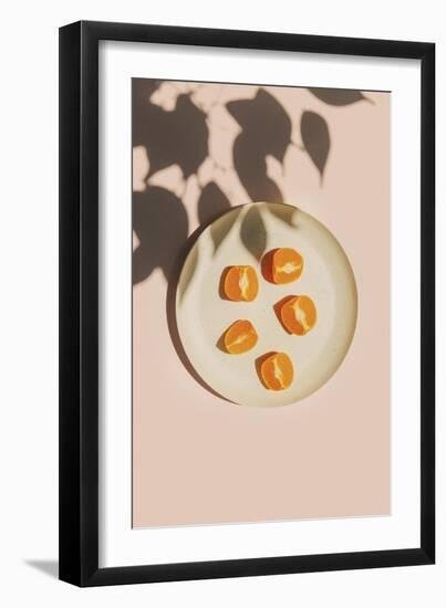 Citrus Plate-Irene Suchocki-Framed Giclee Print