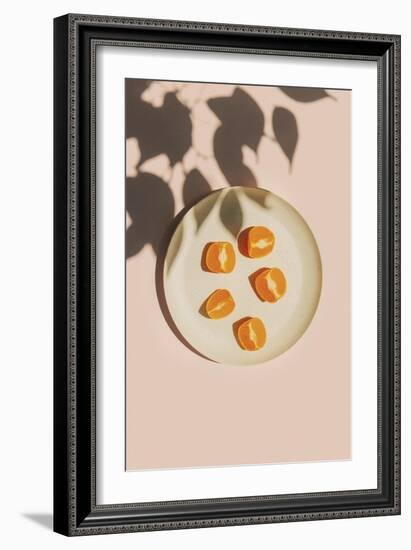 Citrus Plate-Irene Suchocki-Framed Giclee Print