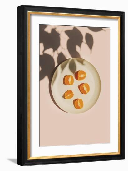 Citrus Plate-Irene Suchocki-Framed Giclee Print