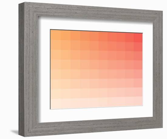 Citrus Rectangle Spectrum-Kindred Sol Collective-Framed Premium Giclee Print