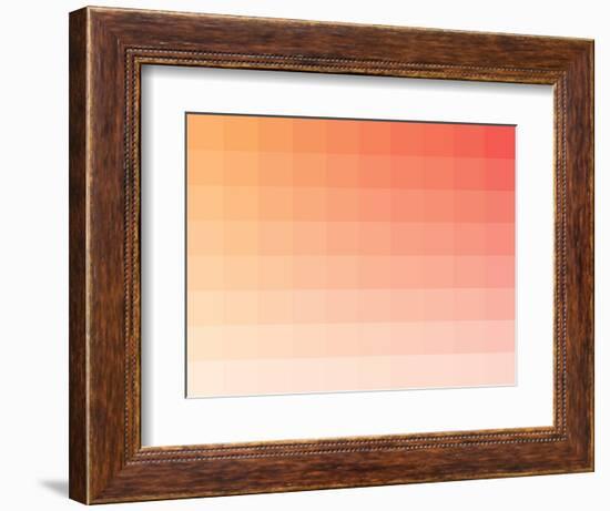 Citrus Rectangle Spectrum-Kindred Sol Collective-Framed Premium Giclee Print