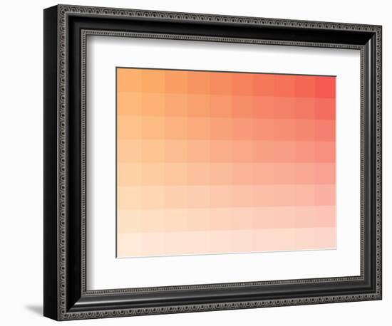 Citrus Rectangle Spectrum-Kindred Sol Collective-Framed Premium Giclee Print