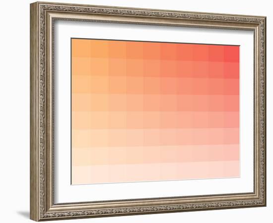 Citrus Rectangle Spectrum-Kindred Sol Collective-Framed Art Print