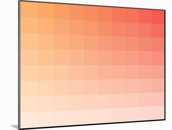 Citrus Rectangle Spectrum-Kindred Sol Collective-Mounted Art Print