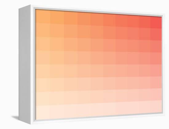 Citrus Rectangle Spectrum-Kindred Sol Collective-Framed Stretched Canvas