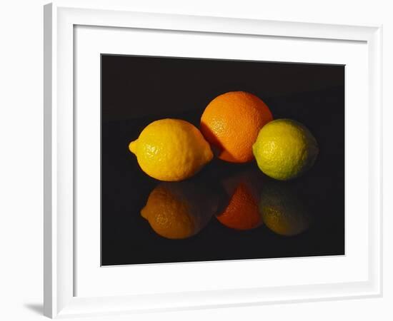 Citrus Reflections-Monika Burkhart-Framed Photographic Print