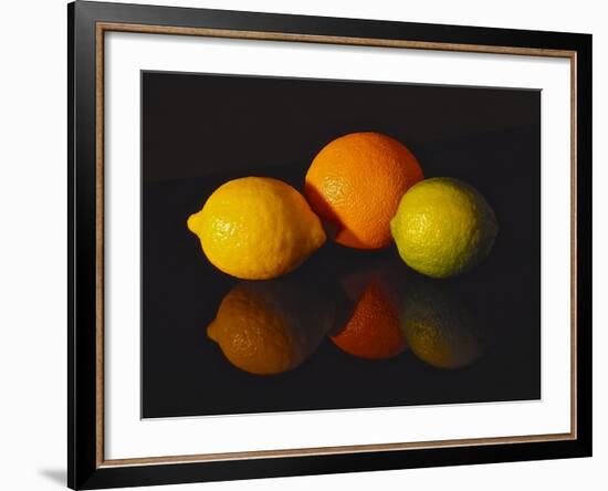 Citrus Reflections-Monika Burkhart-Framed Photographic Print