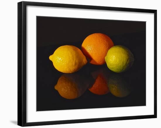 Citrus Reflections-Monika Burkhart-Framed Photographic Print