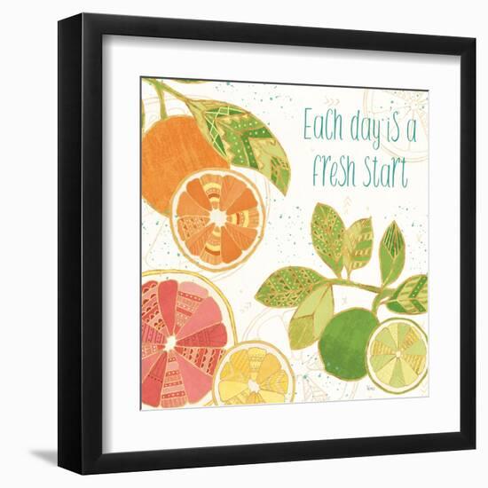 Citrus Splash IV-Veronique Charron-Framed Art Print