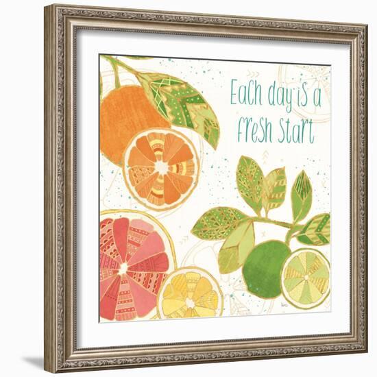 Citrus Splash IV-Veronique Charron-Framed Art Print