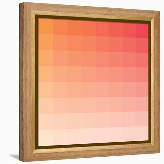 Citrus Square Spectrum-Kindred Sol Collective-Framed Stretched Canvas