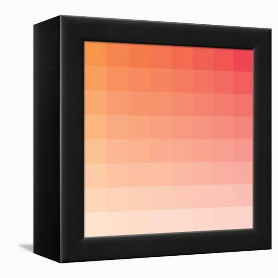 Citrus Square Spectrum-Kindred Sol Collective-Framed Stretched Canvas