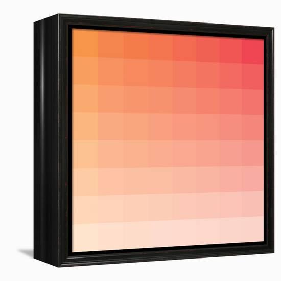 Citrus Square Spectrum-Kindred Sol Collective-Framed Stretched Canvas