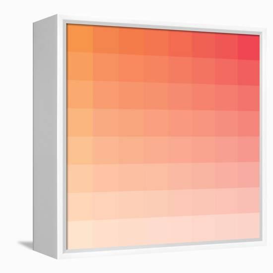 Citrus Square Spectrum-Kindred Sol Collective-Framed Stretched Canvas