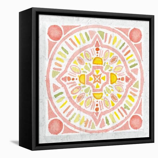 Citrus Tile IV v2-Elyse DeNeige-Framed Stretched Canvas